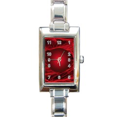 Abstract Scrawl Doodle Mess Rectangle Italian Charm Watch by Celenk