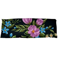 Beautiful Floral Pattern Body Pillow Case (dakimakura)