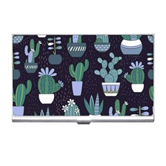 Cactus Pattern Business Card Holders