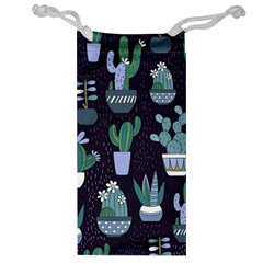 Cactus Pattern Jewelry Bag