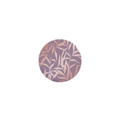 Rose Gold, Asian,leaf,pattern,bamboo Trees, Beauty, Pink,metallic,feminine,elegant,chic,modern,wedding 1  Mini Magnets by NouveauDesign