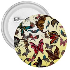Colorful Butterflies 3  Buttons