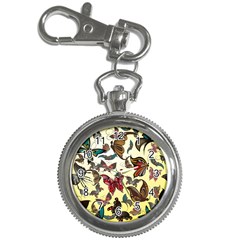 Colorful Butterflies Key Chain Watches