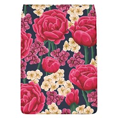 Pink Roses And Daisies Flap Covers (l)  by allthingseveryone