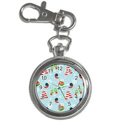 Winter Fun Pattern Key Chain Watches