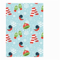 Winter Fun Pattern Small Garden Flag (two Sides) by allthingseveryone