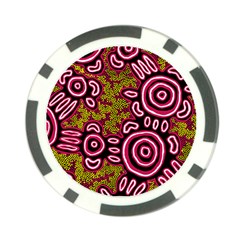 Aboriginal Art - You Belong Poker Chip Card Guard (10 Pack)