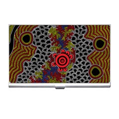 Aboriginal Art - Meeting Places Business Card Holders