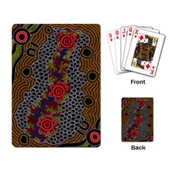 Aboriginal Art - Meeting Places Playing Card