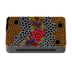 Aboriginal Art - Meeting Places Memory Card Reader With Cf by hogartharts