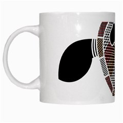 Aboriginal Art - Untitled White Mugs