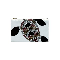 Aboriginal Art - Untitled Cosmetic Bag (small) 