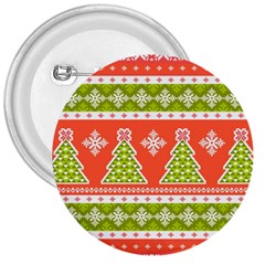 Christmas Tree Ugly Sweater Pattern 3  Buttons by allthingseveryone