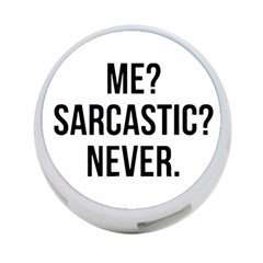 Me Sarcastic Never 4-port Usb Hub (one Side) by FunnyShirtsAndStuff