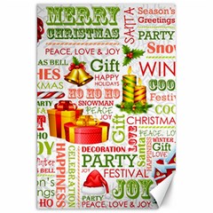 The Joys Of Christmas Canvas 20  X 30   by allthingseveryone