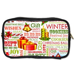 The Joys Of Christmas Toiletries Bags 2-side by allthingseveryone