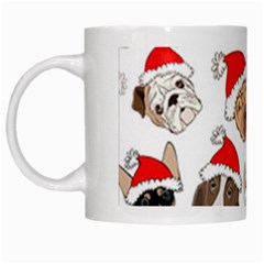 Christmas Puppies White Mugs by allthingseveryone