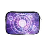 Blue Fractal Alchemy HUD for Bending Hyperspace Apple iPad Mini Zipper Cases Front