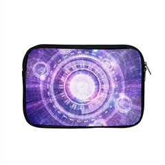 Blue Fractal Alchemy Hud For Bending Hyperspace Apple Macbook Pro 15  Zipper Case by jayaprime