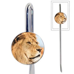 Big Male Lion Looking Right Book Mark by Ucco