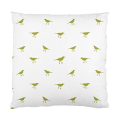 Birds Motif Pattern Standard Cushion Case (two Sides) by dflcprints