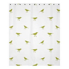 Birds Motif Pattern Shower Curtain 60  X 72  (medium)  by dflcprints