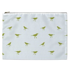 Birds Motif Pattern Cosmetic Bag (xxl)  by dflcprints