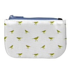 Birds Motif Pattern Large Coin Purse