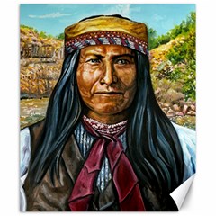 Apache Tribe Warrior Chiricahua Apache Tribe Canvas 20  X 24   by allthingseveryone