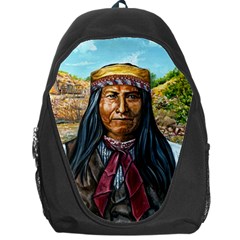 Apache Tribe Warrior Chiricahua Apache Tribe Backpack Bag by allthingseveryone
