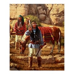 Apache Braves Shower Curtain 60  X 72  (medium) 