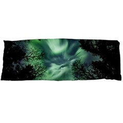 Northern Lights In The Forest Body Pillow Case Dakimakura (two Sides)