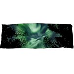 Northern lights in the forest Body Pillow Case Dakimakura (Two Sides) Front