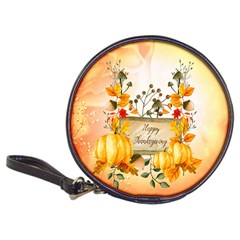 Happy Thanksgiving With Pumpkin Classic 20-cd Wallets by FantasyWorld7