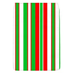 Christmas Holiday Stripes Red Flap Covers (s)  by Celenk