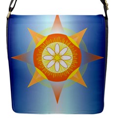 Star Pattern Background Flap Messenger Bag (s) by Celenk