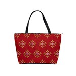 Pattern Background Holiday Shoulder Handbags Front