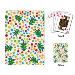 Pattern Circle Multi Color Playing Card by Celenk