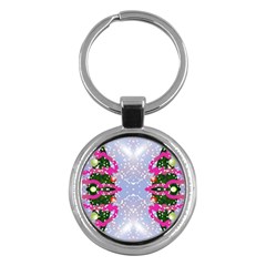 Seamless Tileable Pattern Design Key Chains (round)  by Celenk