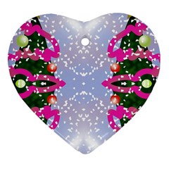Seamless Tileable Pattern Design Heart Ornament (two Sides) by Celenk