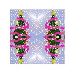 Seamless Tileable Pattern Design Small Satin Scarf (Square) Front