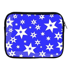 Star Background Pattern Advent Apple Ipad 2/3/4 Zipper Cases by Celenk