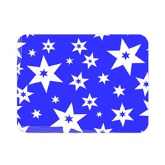 Star Background Pattern Advent Double Sided Flano Blanket (mini)  by Celenk