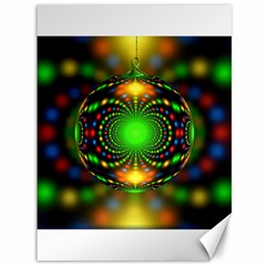 Christmas Ornament Fractal Canvas 36  X 48  