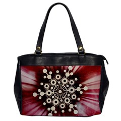 Background Star Red Abstract Office Handbags by Celenk