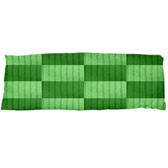 Wool Ribbed Texture Green Shades Body Pillow Case Dakimakura (Two Sides)