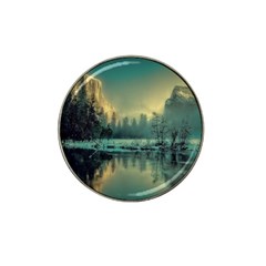 Yosemite Park Landscape Sunrise Hat Clip Ball Marker (4 Pack) by Celenk