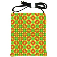 Pattern Texture Christmas Colors Shoulder Sling Bags