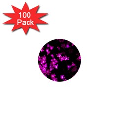 Abstract Background Purple Bright 1  Mini Buttons (100 Pack) 