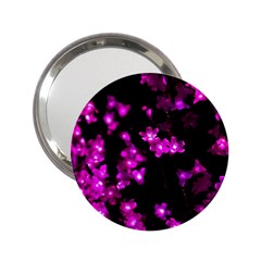Abstract Background Purple Bright 2 25  Handbag Mirrors by Celenk